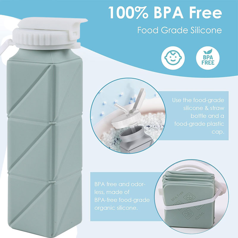 Складная бутылка для воды с со – обзор и цена Water Bag Collapsible