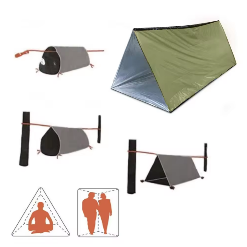 Двухместная многоразовая палат – обзор и цена Emergency Mylar Tent