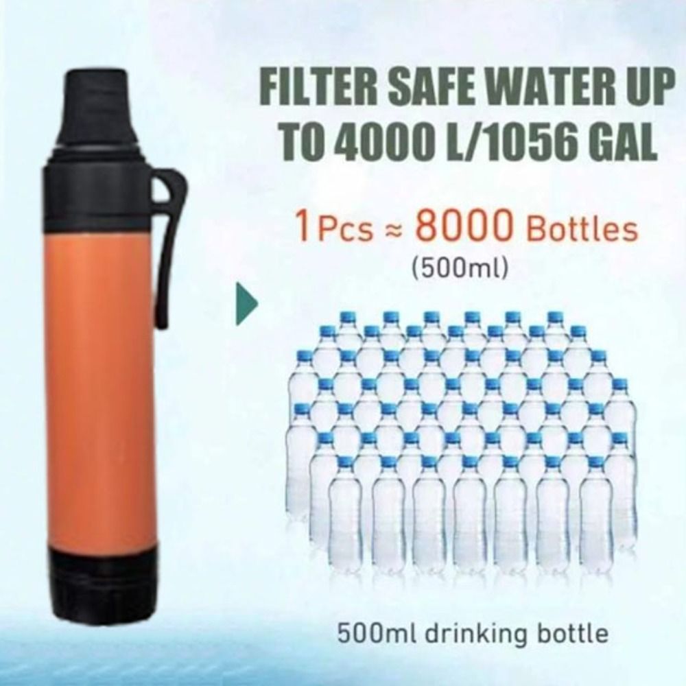 Мини-фильтр для воды в виде со – обзор и цена Water Purification Straw